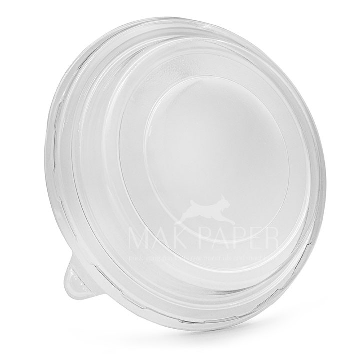 mak paper lid for paper bowl Ø142mm pet transparent mak paper lid for paper bowl Ø142mm pet transparent